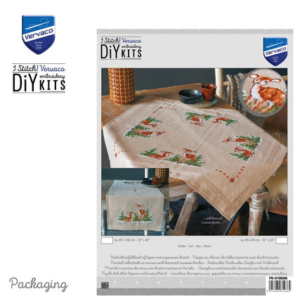 DIY Printed Tablecloth kit "Deer"