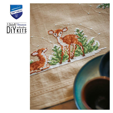 DIY Printed Tablecloth kit "Deer"