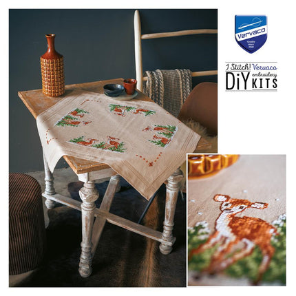 DIY Printed Tablecloth kit "Deer"