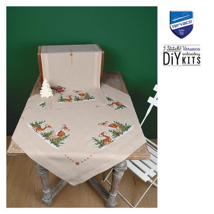 DIY Printed Tablecloth kit "Deer"