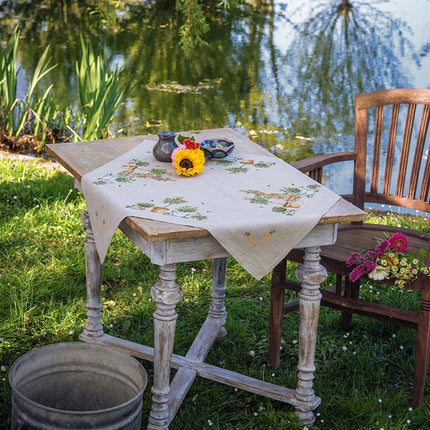 DIY Printed Tablecloth kit "Garden equipment"