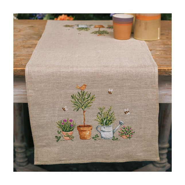 DIY Table Runner kit "Garden equipment"