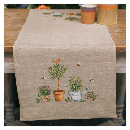 DIY Table Runner kit "Garden equipment"