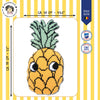 DIY Cross Stitch Cushion Kit "Pineapple"
