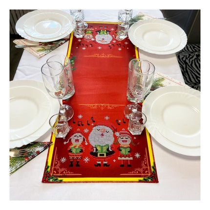 DIY Table Runner kit "Christmas song "