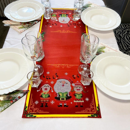 DIY Table Runner kit "Christmas song "