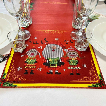 DIY Table Runner kit "Christmas song "