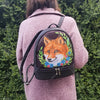 Backpack for embroidery with beads kit "Fox"