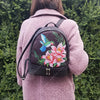 Backpack for embroidery with beads kit "Hummingbirds"