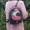 Backpack for embroidery with beads kit "Young Luna"