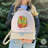 Backpack for embroidery with beads kit "I love Ukraine"