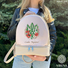 Backpack for embroidery with beads kit 