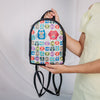 Backpack for embroidery with beads kit "Оwls"