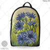 Backpack for embroidery with beads kit "Cornflowers"