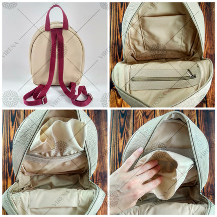 Bead embroidery kit for a backpack "Cat the king"