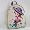 Bead embroidery kit for a backpack "Little lady"