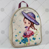 Bead embroidery kit for a backpack "Little lady"