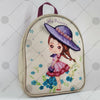 Bead embroidery kit for a backpack "Little lady"