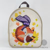 Bead embroidery kit for a backpack "Fox"