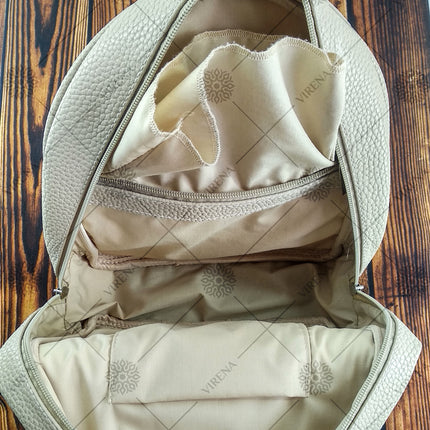 Bead embroidery kit for a backpack "Fashionable dog"