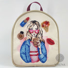 Bead embroidery kit for a backpack 