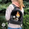 Backpack for embroidery with beads kit "Cotton"