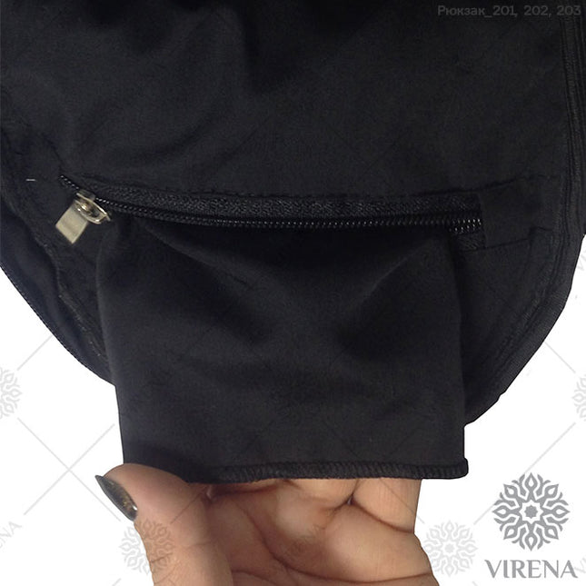 Backpack for embroidery with beads kit "Оwls"