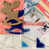 DIY Christmas tree toy kit "Blue Elk"