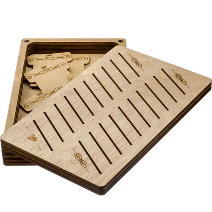 Box for handicraft + 22 bobbins FLZB(N)-053