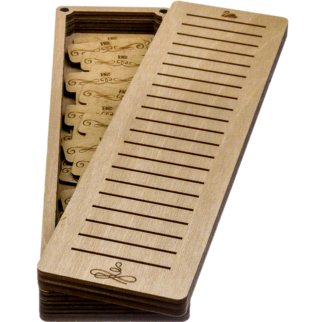 Box for handicraft + 23 bobbins FLZB(N)-043