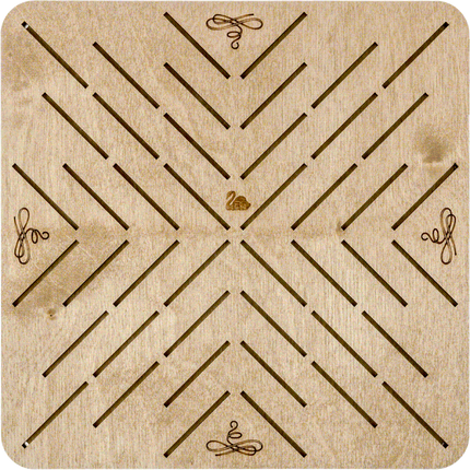 Box for handicraft + 46 bobbins FLZB(N)-062