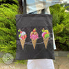 DIY kit for shopper bag kit "Ice cream"