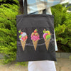 DIY kit for shopper bag kit "Ice cream"