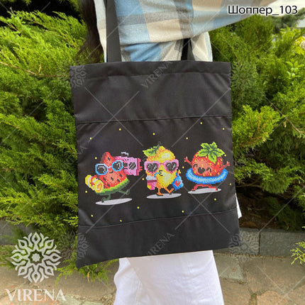 DIY kit for shopper bag kit "Pool party"