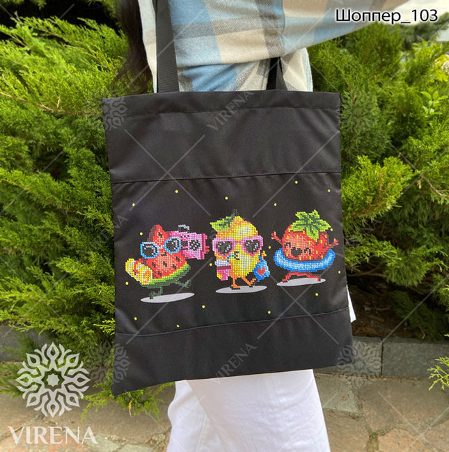 DIY kit for shopper bag kit "Pool party"