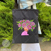 DIY kit for shopper bag kit "Flower girl"