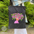 DIY kit for shopper bag kit "Flower girl"