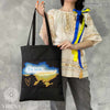 DIY kit for shopper bag kit "Stand with Ukraine"