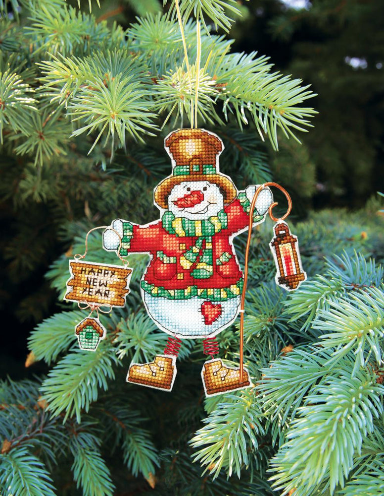 DIY Cross stitch kit "Christmas toys"