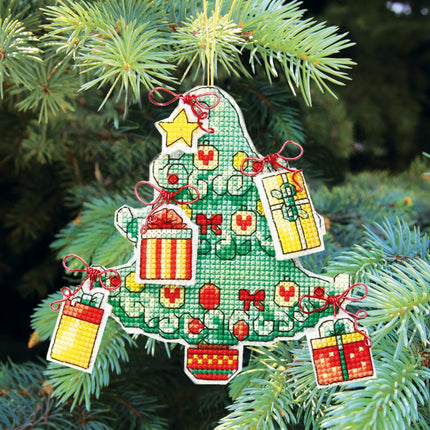 DIY Cross stitch kit "Christmas toys"