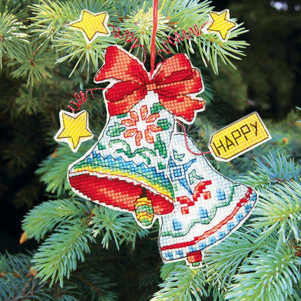 DIY Cross stitch kit "Christmas toys"