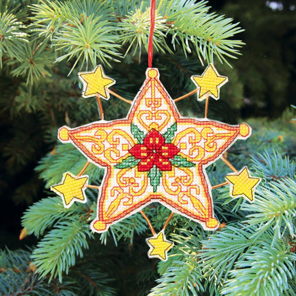 DIY Cross stitch kit "Christmas toys"