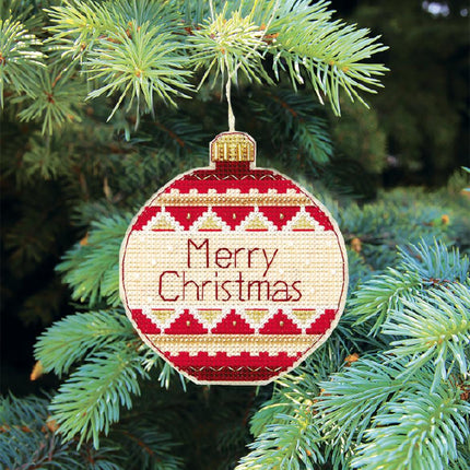 DIY Cross stitch kit "Merry Christmas"