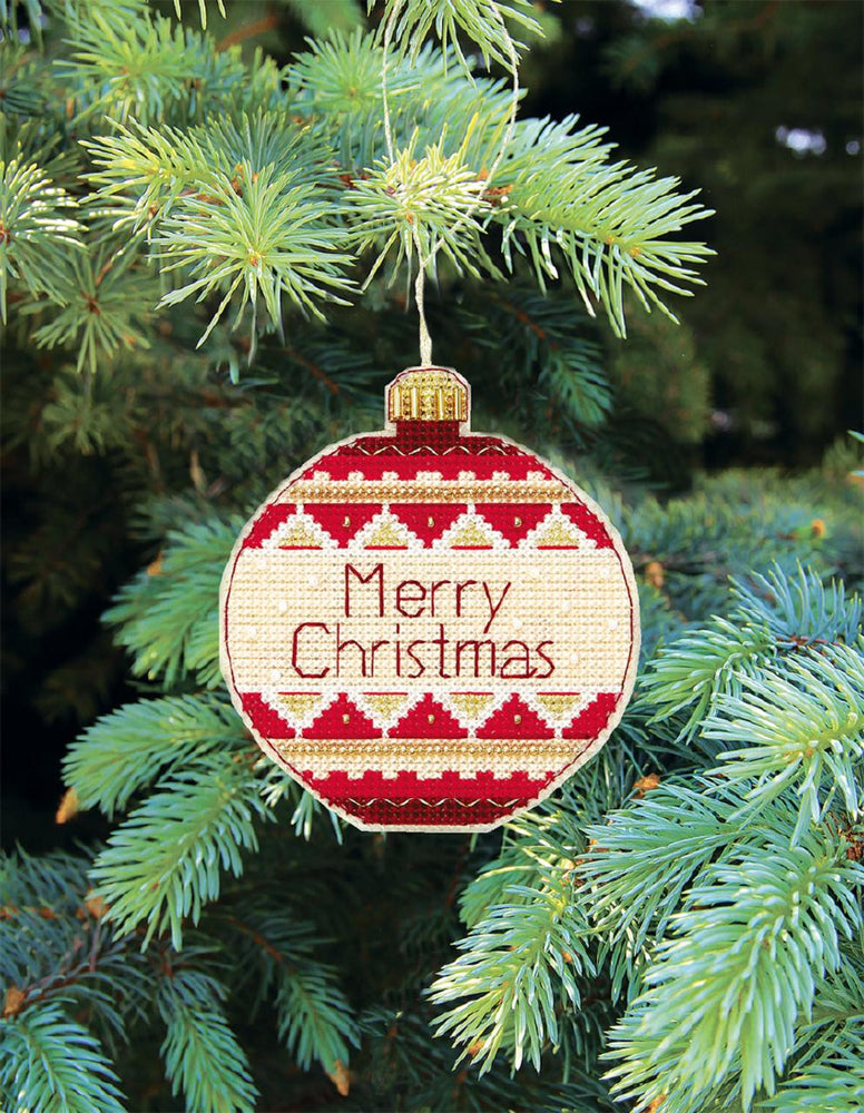 DIY Cross stitch kit "Merry Christmas"