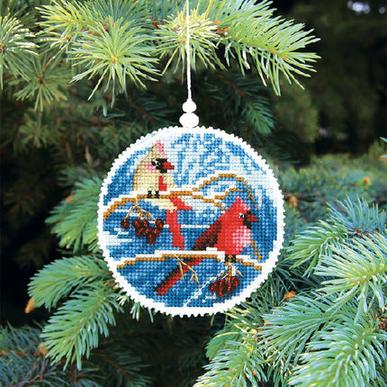 DIY Cross stitch kit "Winter evening"