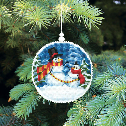DIY Cross stitch kit "Winter evening"