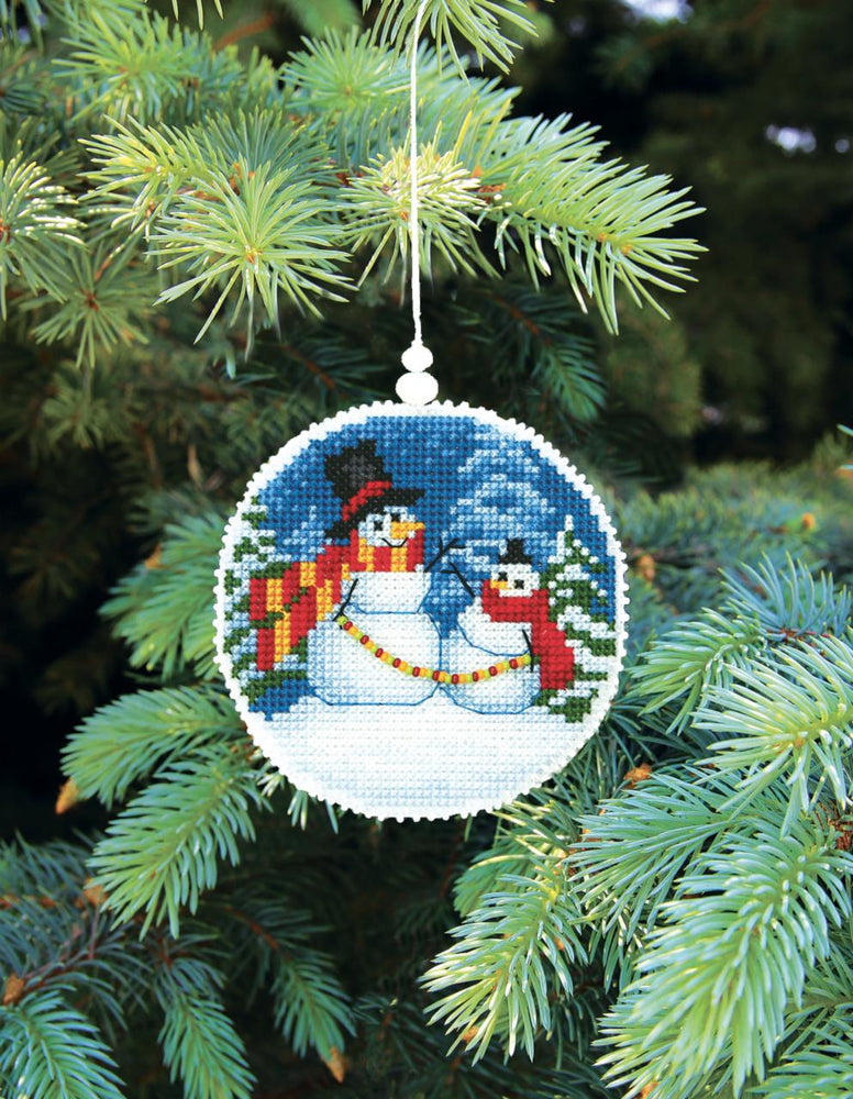 DIY Cross stitch kit "Winter evening"