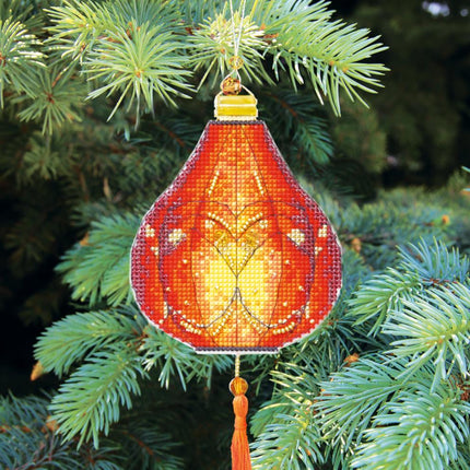 DIY Cross stitch kit "Colorful lanterns"