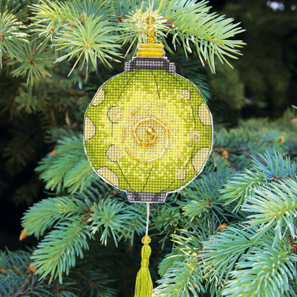 DIY Cross stitch kit "Colorful lanterns"