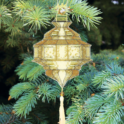 DIY Cross stitch kit "Colorful lanterns"